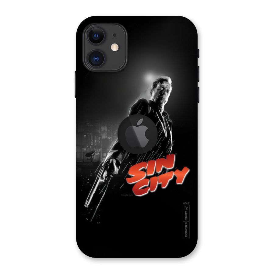 Sin City Back Case for iPhone 11 Logo Cut
