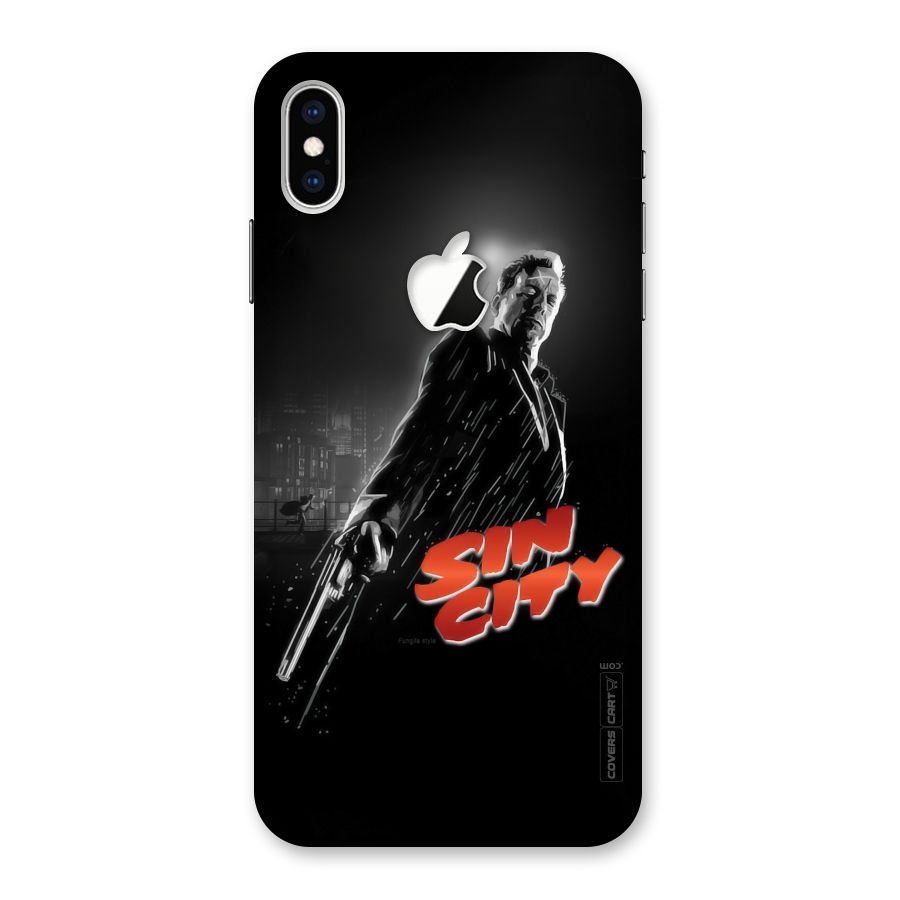 Sin City Back Case for iPhone XS Max Apple Cut