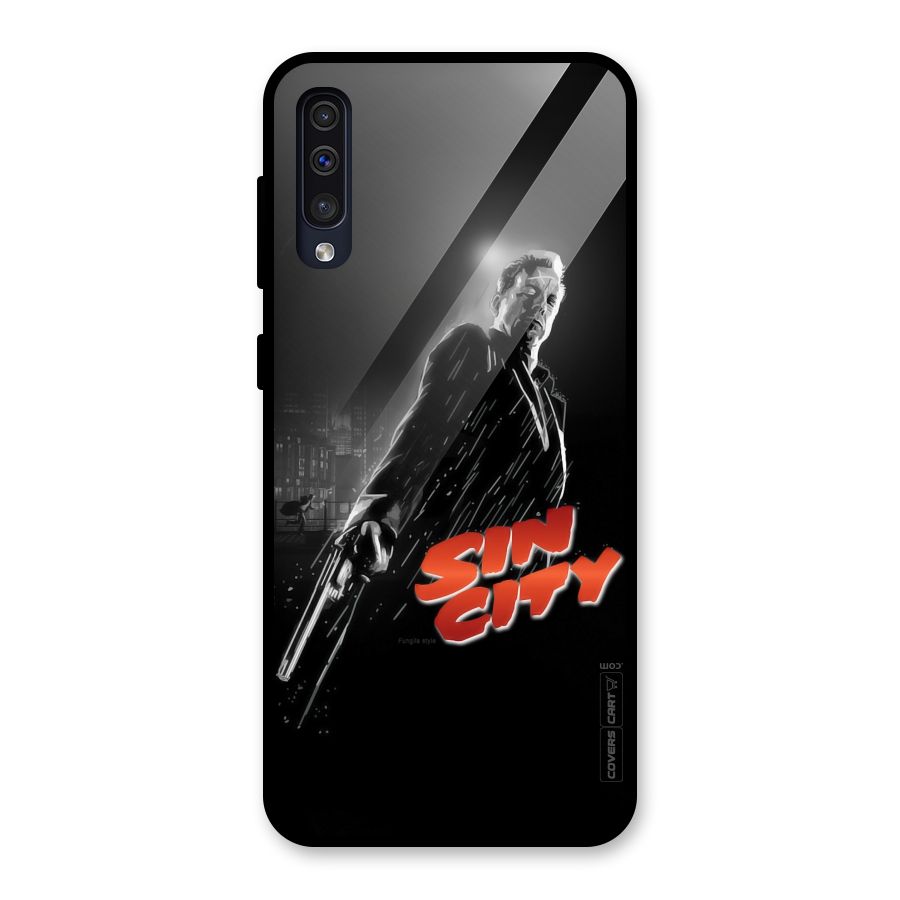 Sin City Glass Back Case for Galaxy A30s