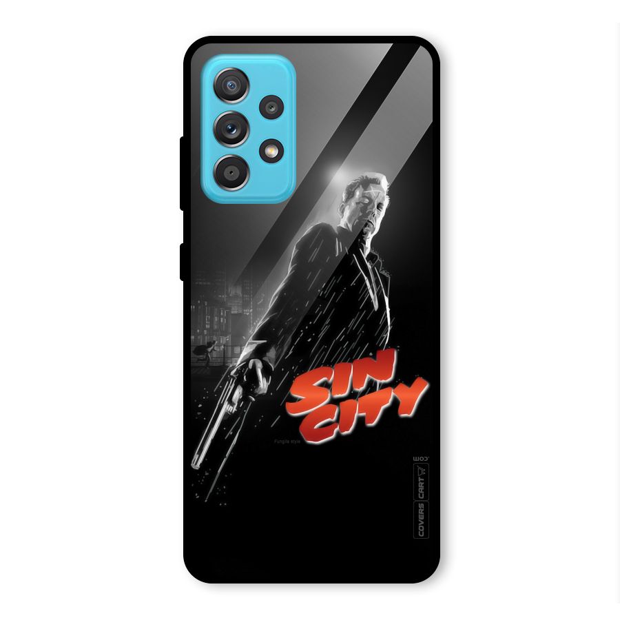 Sin City Glass Back Case for Galaxy A52s 5G