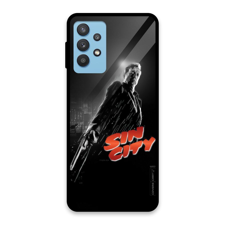 Sin City Glass Back Case for Galaxy M32 5G