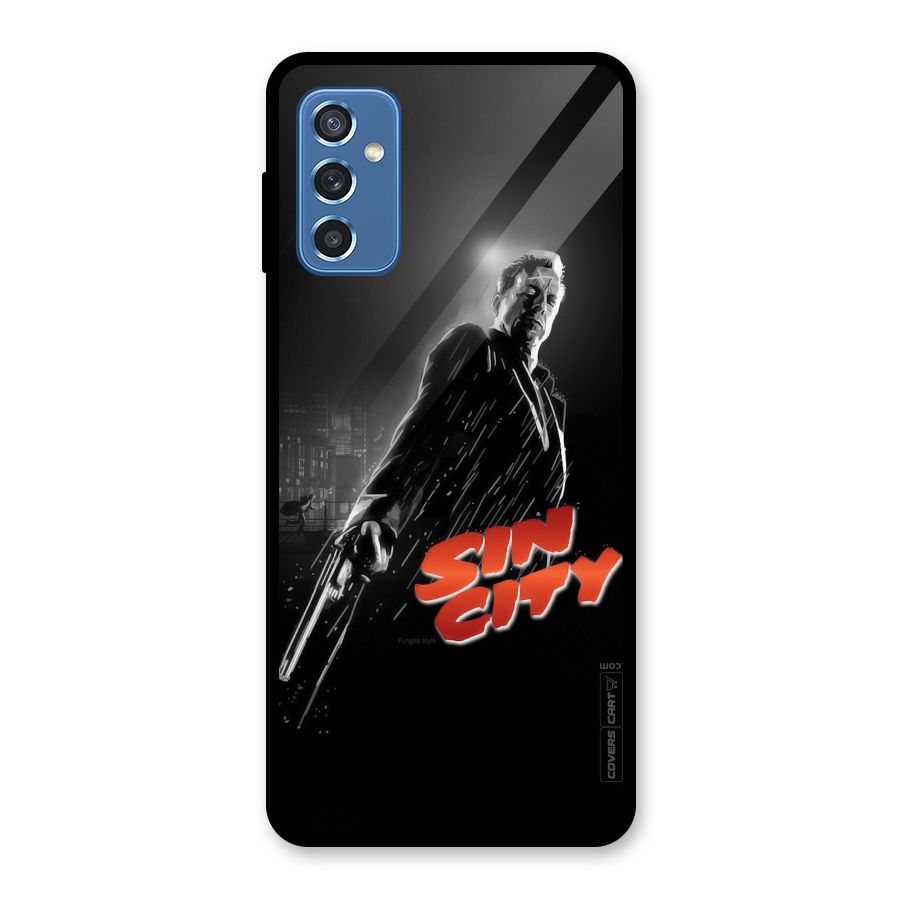 Sin City Glass Back Case for Galaxy M52 5G