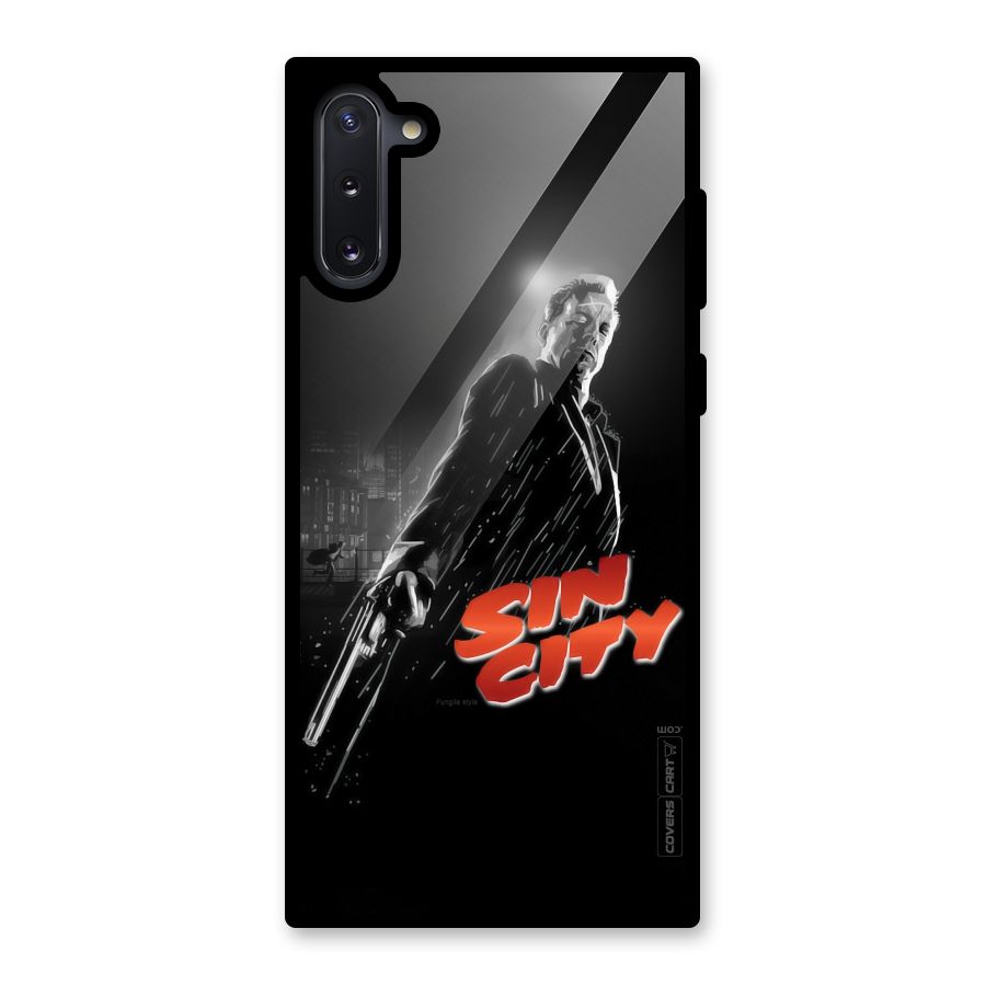 Sin City Glass Back Case for Galaxy Note 10