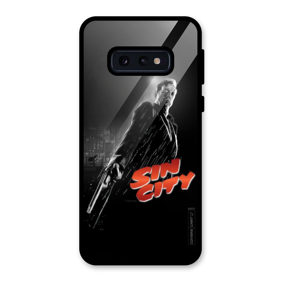 Sin City Glass Back Case for Galaxy S10e