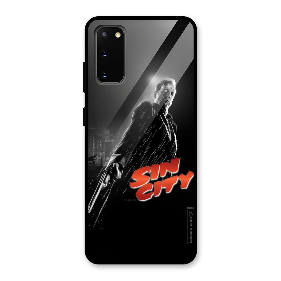 Sin City Glass Back Case for Galaxy S20