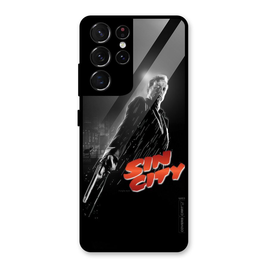 Sin City Glass Back Case for Galaxy S21 Ultra 5G