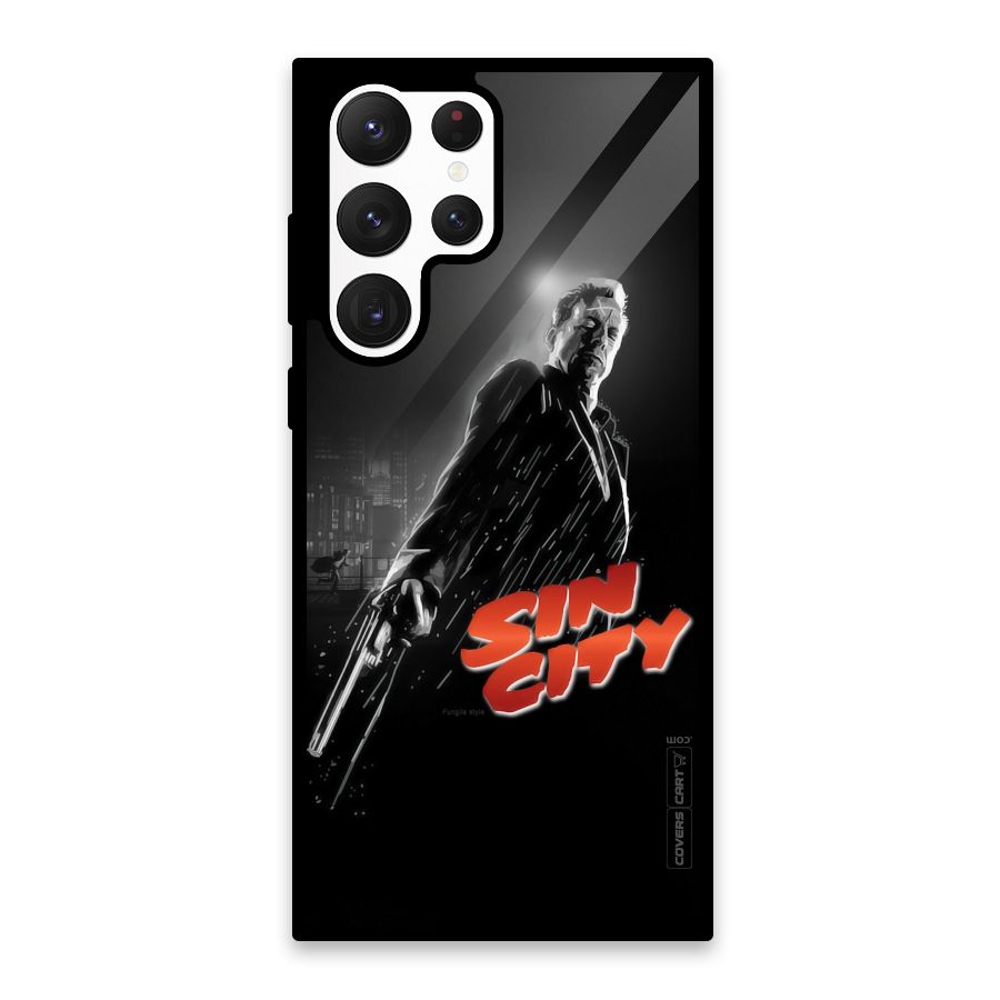 Sin City Glass Back Case for Galaxy S22 Ultra 5G