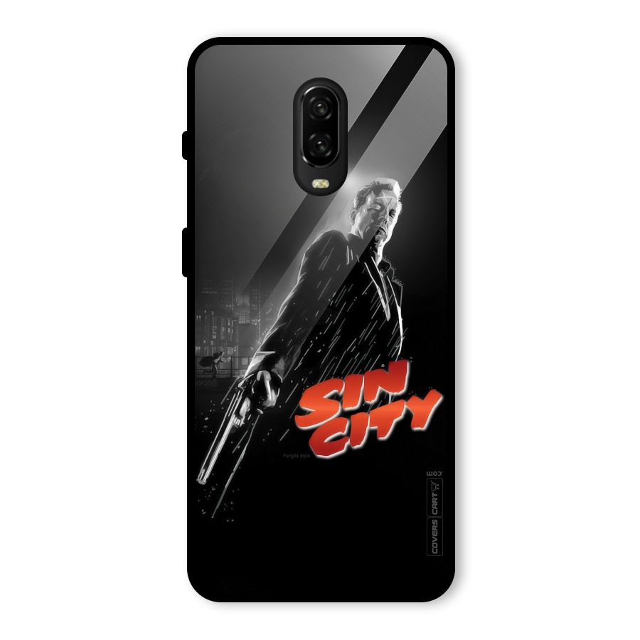 Sin City Glass Back Case for OnePlus 6T