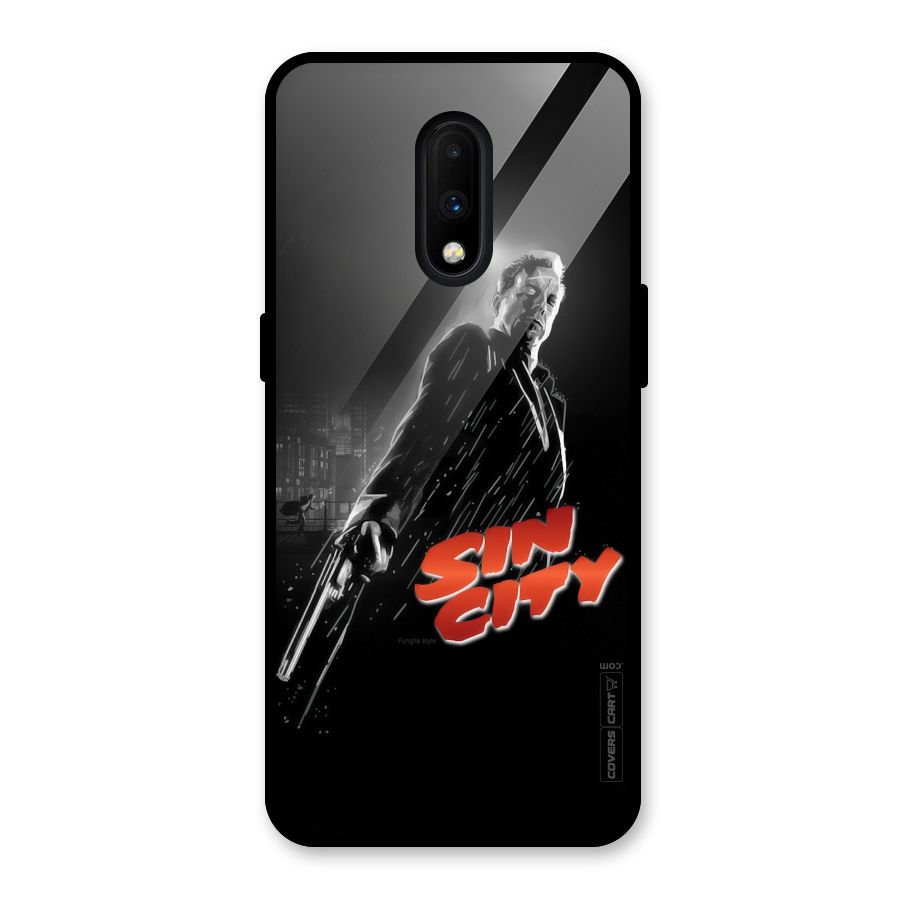 Sin City Glass Back Case for OnePlus 7
