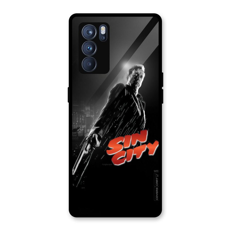 Sin City Glass Back Case for Oppo Reno6 Pro 5G