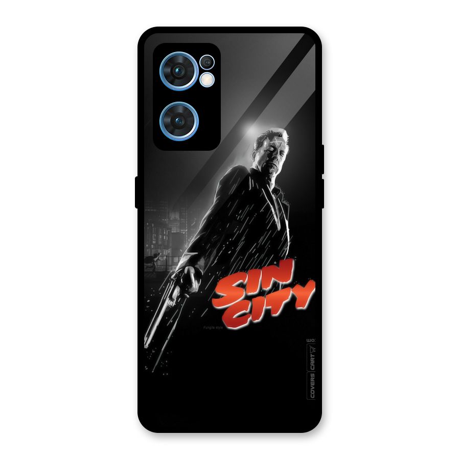 Sin City Glass Back Case for Oppo Reno7 5G
