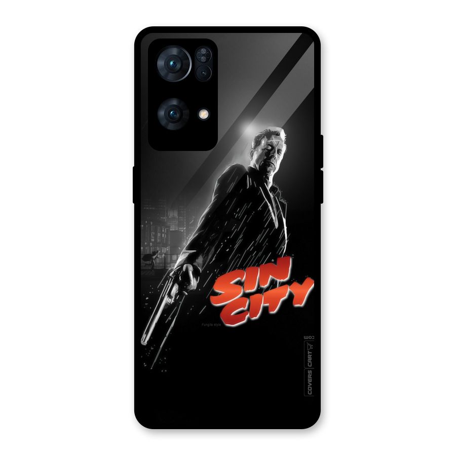 Sin City Glass Back Case for Oppo Reno7 Pro 5G