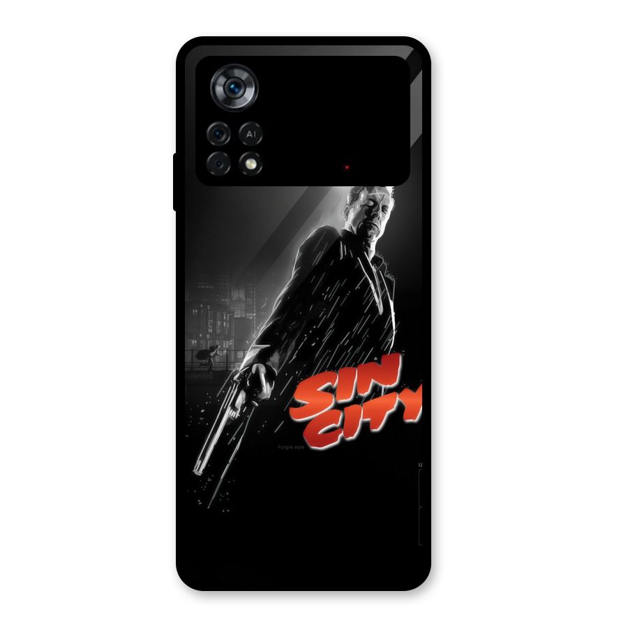 Sin City Glass Back Case for Poco X4 Pro 5G
