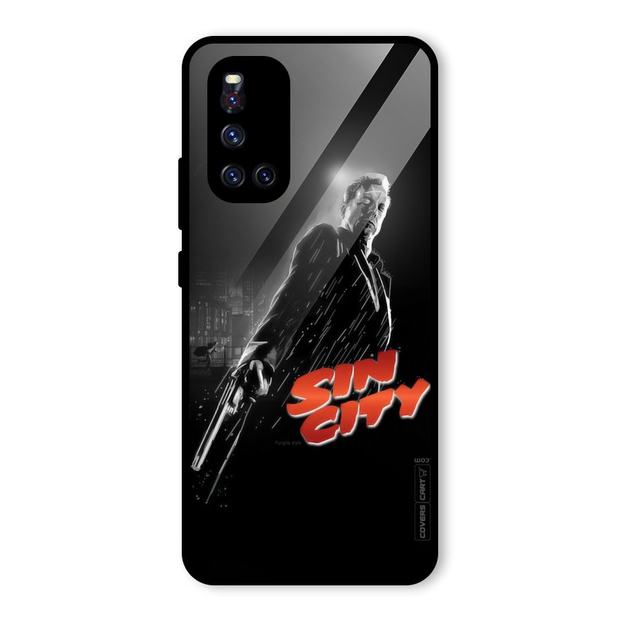 Sin City Glass Back Case for Vivo V19