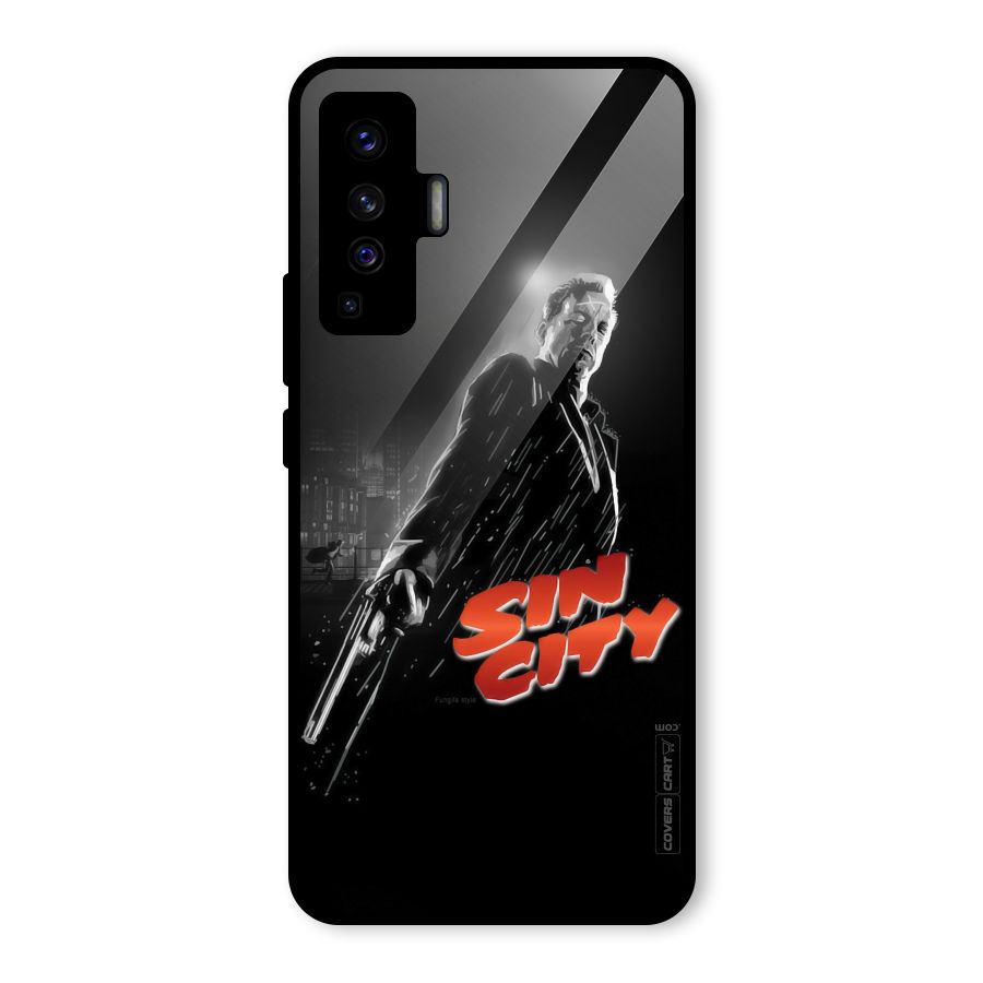 Sin City Glass Back Case for Vivo X50