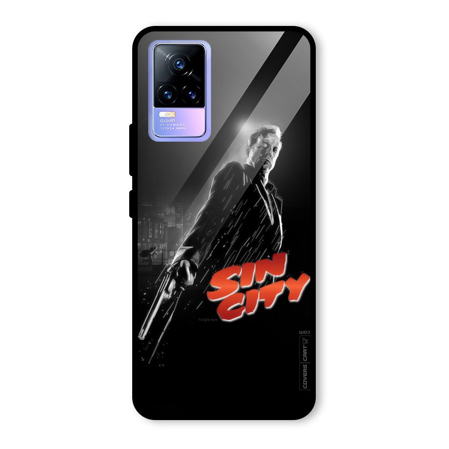 Sin City Glass Back Case for Vivo Y73