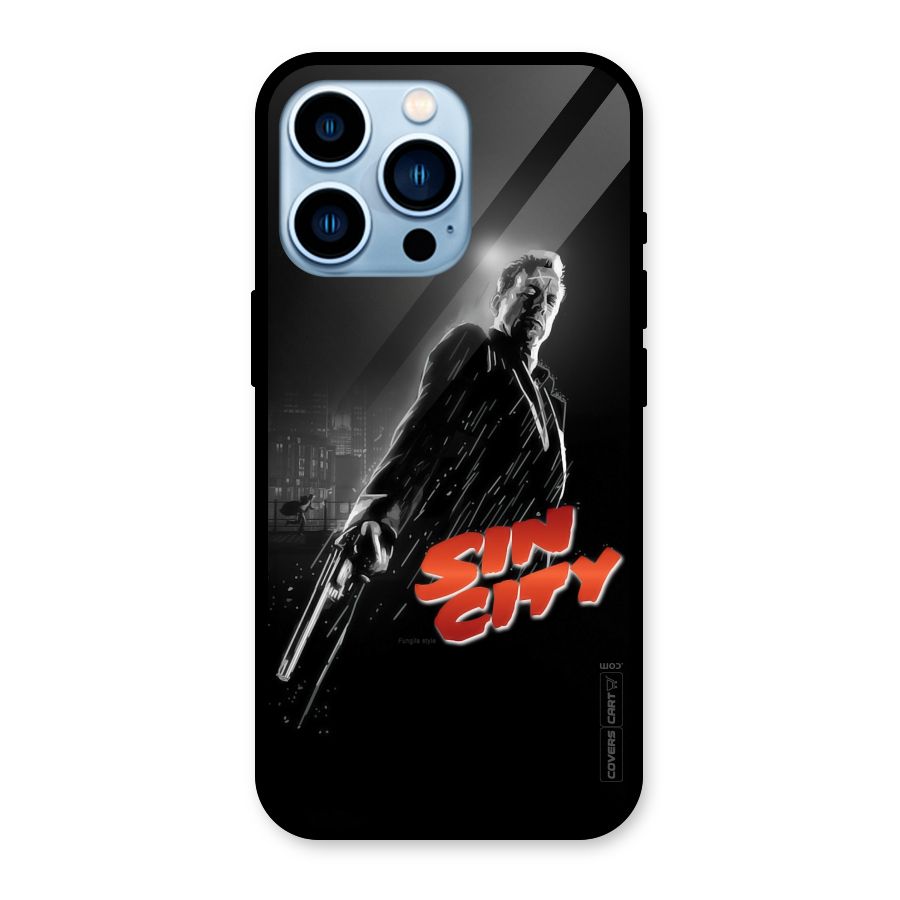 Sin City Glass Back Case for iPhone 13 Pro