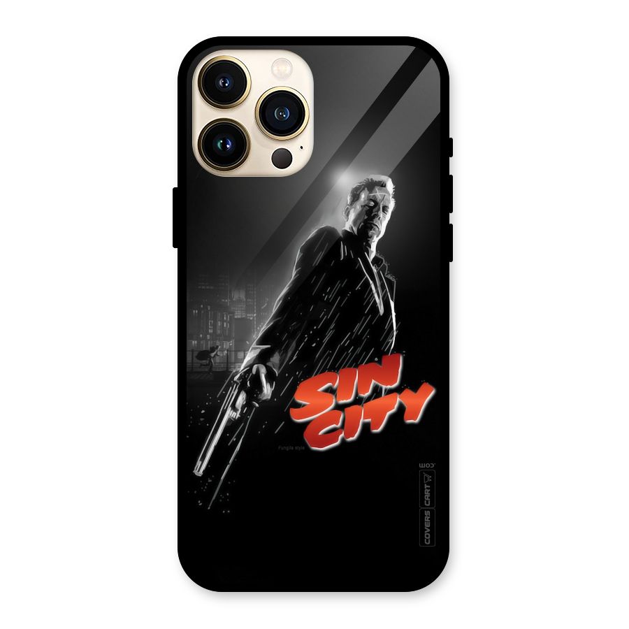 Sin City Glass Back Case for iPhone 13 Pro Max