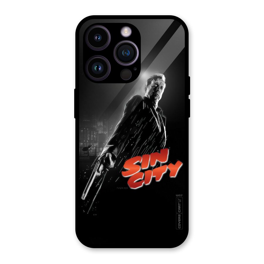Sin City Glass Back Case for iPhone 14 Pro