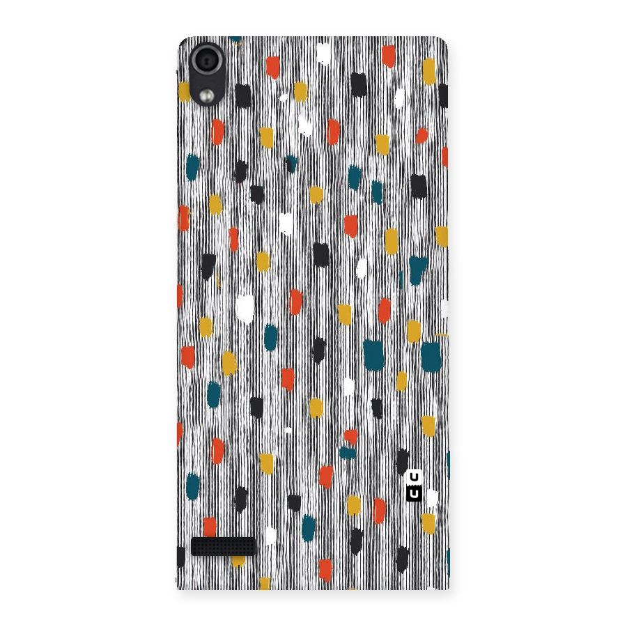 Single Paint Pattern Back Case for Ascend P6