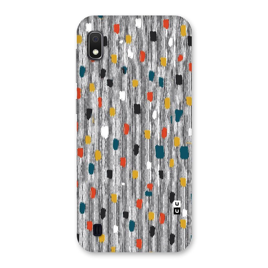 Single Paint Pattern Back Case for Galaxy A10