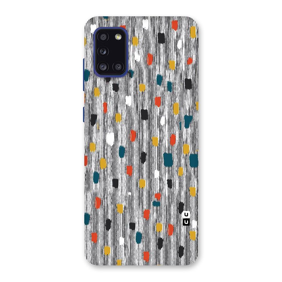 Single Paint Pattern Back Case for Galaxy A31