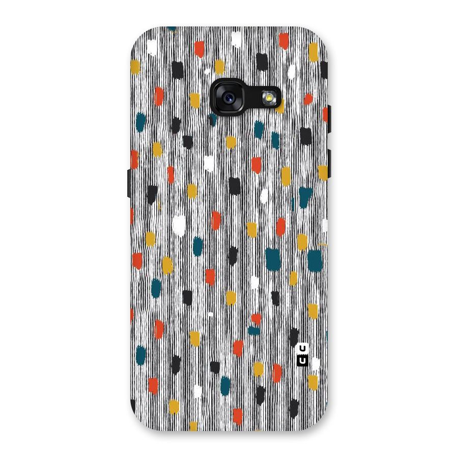 Single Paint Pattern Back Case for Galaxy A3 (2017)