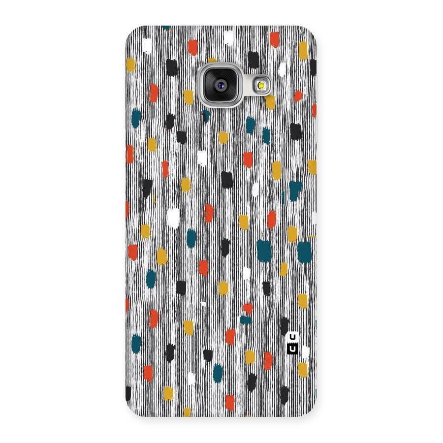 Single Paint Pattern Back Case for Galaxy A3 2016