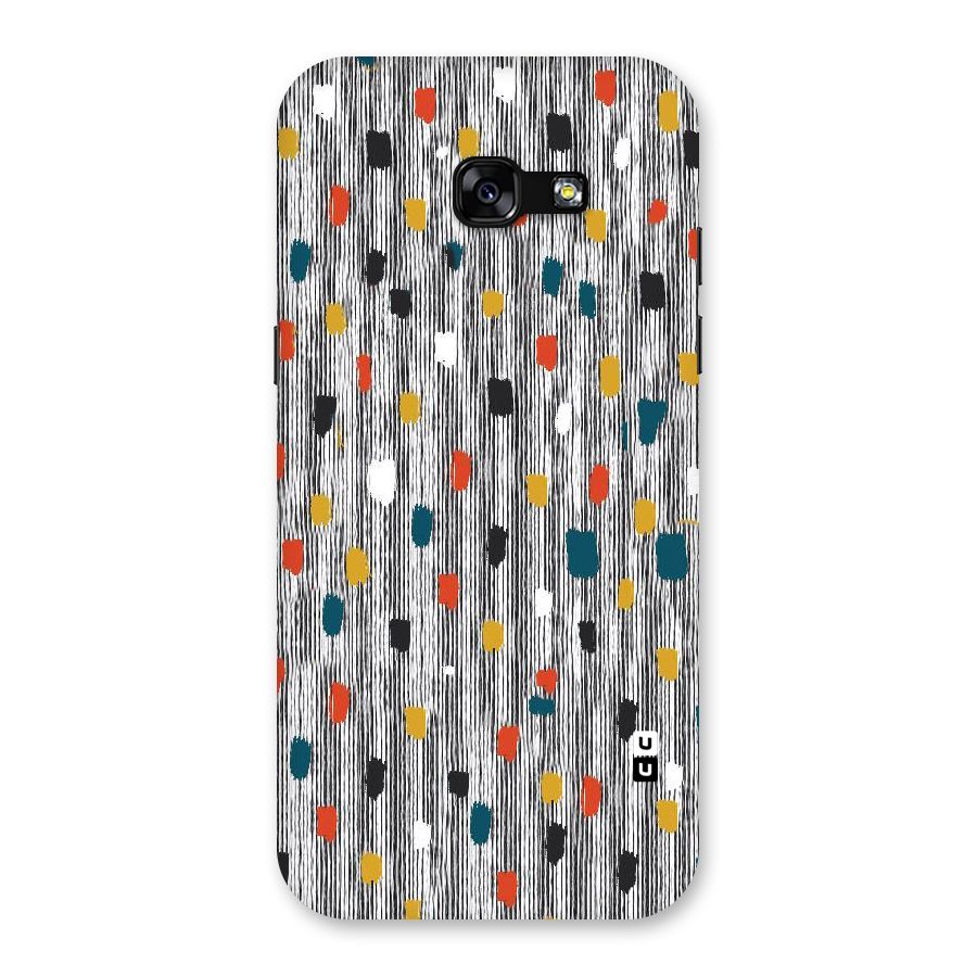 Single Paint Pattern Back Case for Galaxy A5 2017