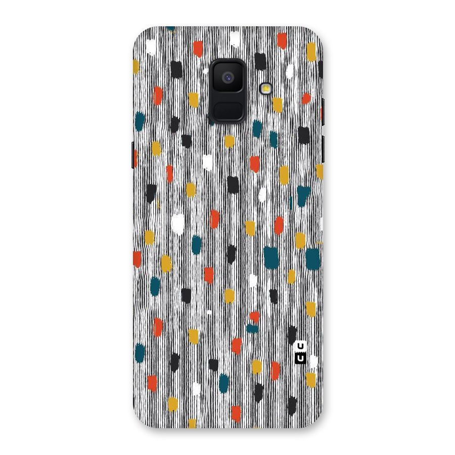 Single Paint Pattern Back Case for Galaxy A6 (2018)