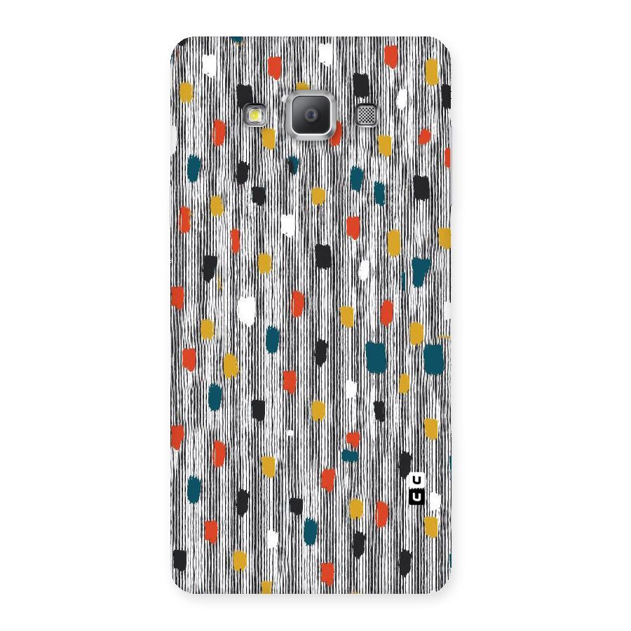Single Paint Pattern Back Case for Galaxy A7
