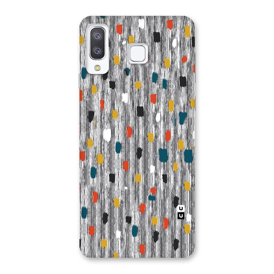 Single Paint Pattern Back Case for Galaxy A8 Star