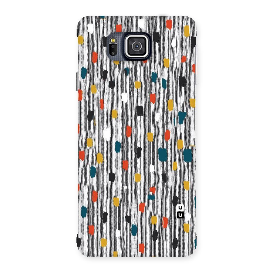Single Paint Pattern Back Case for Galaxy Alpha