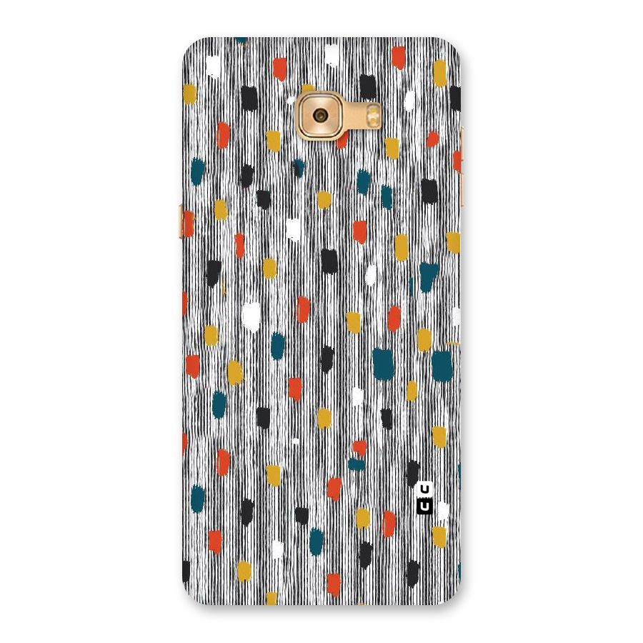 Single Paint Pattern Back Case for Galaxy C9 Pro
