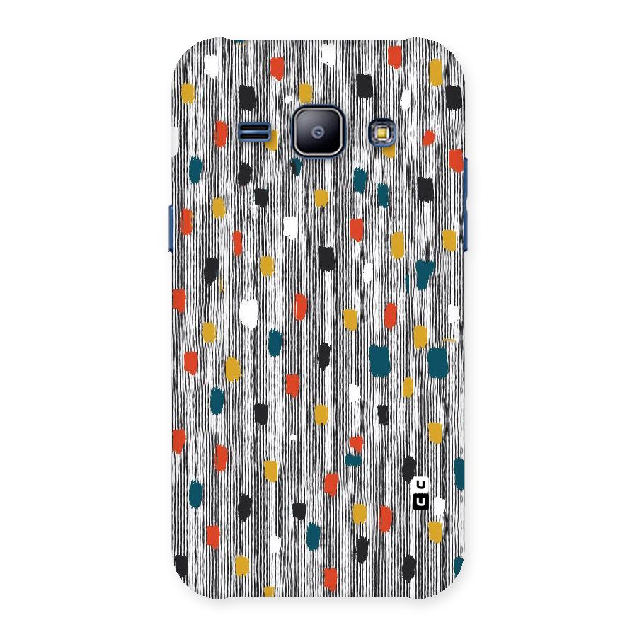 Single Paint Pattern Back Case for Galaxy J1