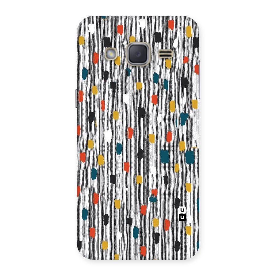 Single Paint Pattern Back Case for Galaxy J2