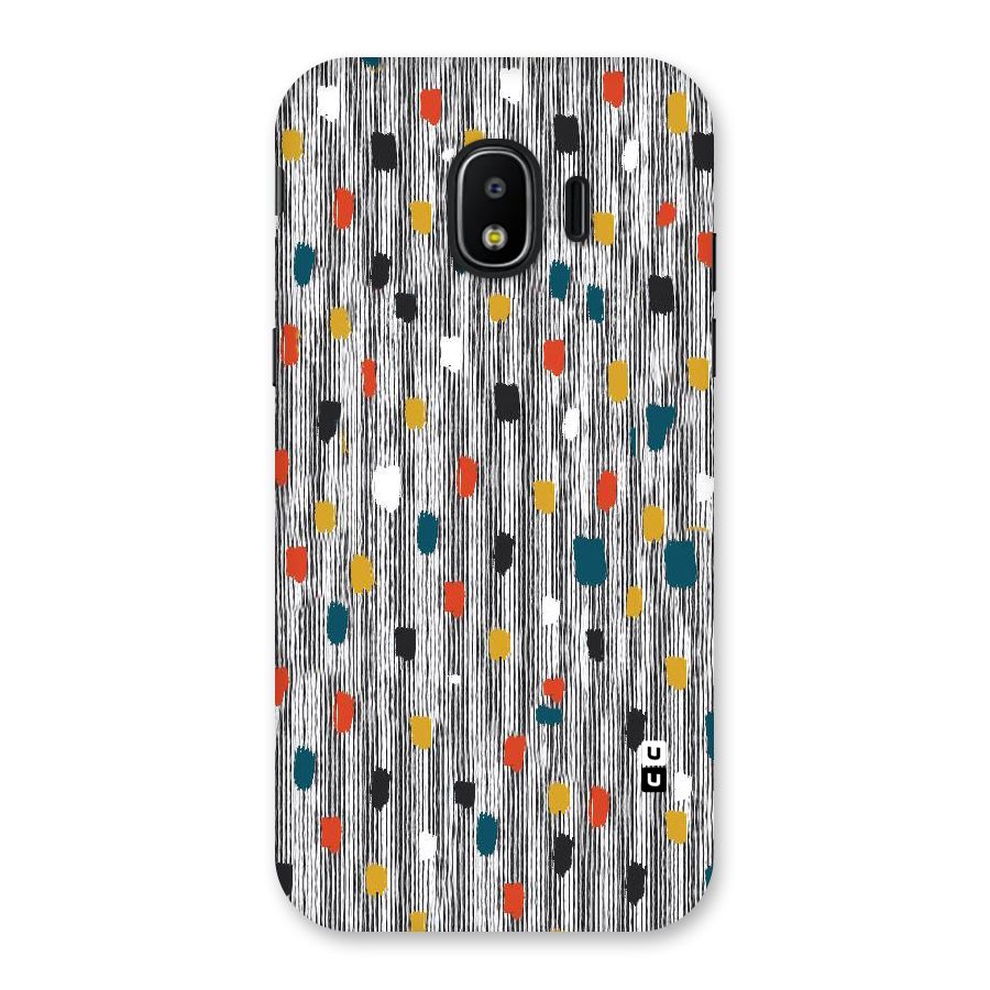 Single Paint Pattern Back Case for Galaxy J2 Pro 2018