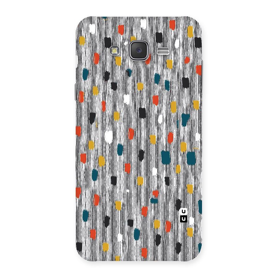 Single Paint Pattern Back Case for Galaxy J7