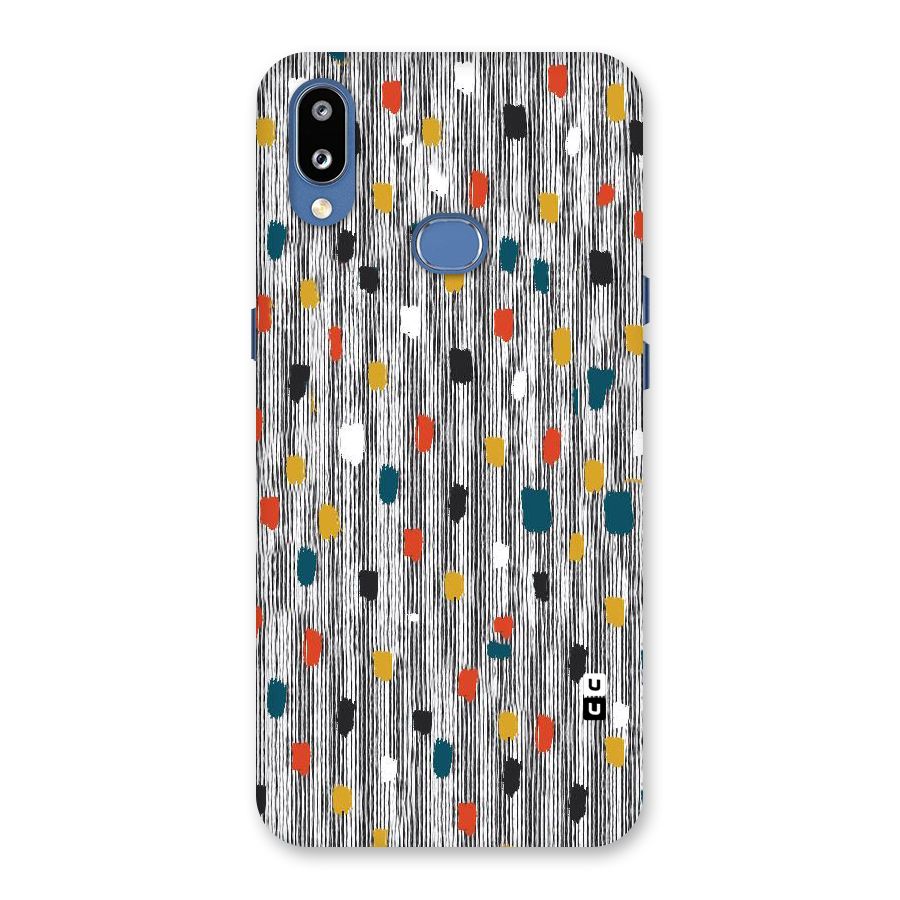 Single Paint Pattern Back Case for Galaxy M01s