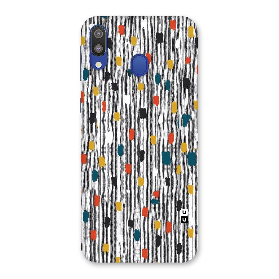 Single Paint Pattern Back Case for Galaxy M20