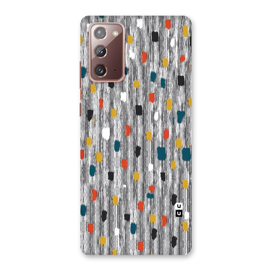 Single Paint Pattern Back Case for Galaxy Note 20