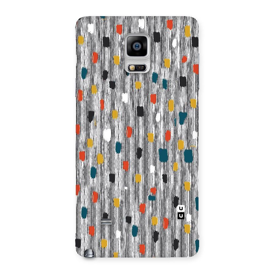 Single Paint Pattern Back Case for Galaxy Note 4