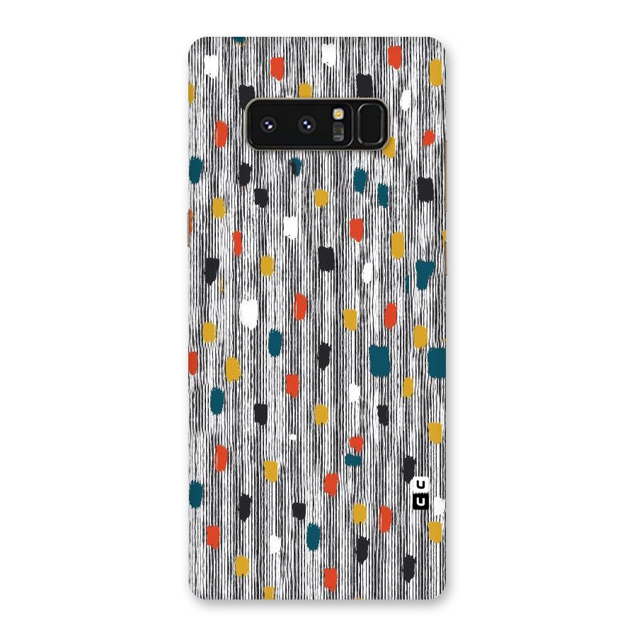 Single Paint Pattern Back Case for Galaxy Note 8