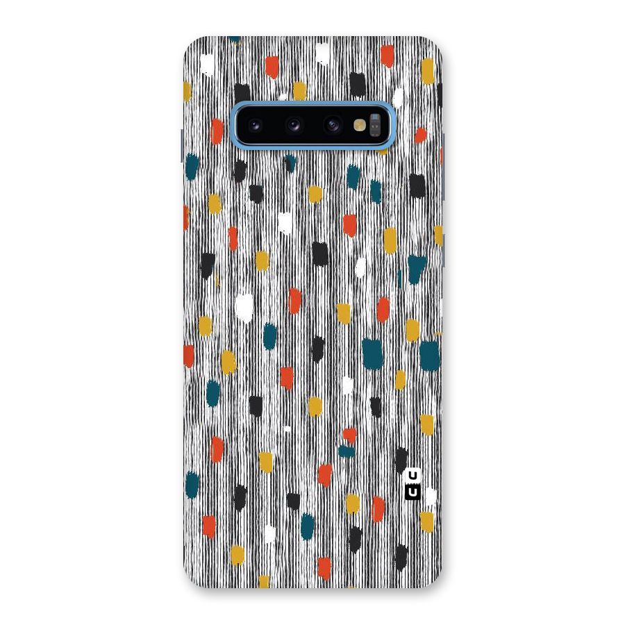 Single Paint Pattern Back Case for Galaxy S10 Plus