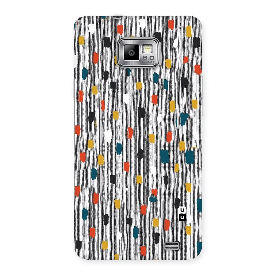 Single Paint Pattern Back Case for Galaxy S2