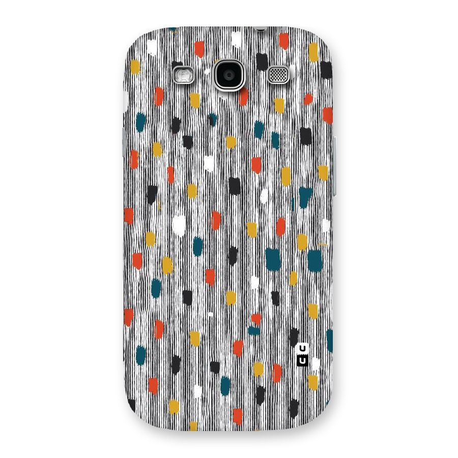 Single Paint Pattern Back Case for Galaxy S3