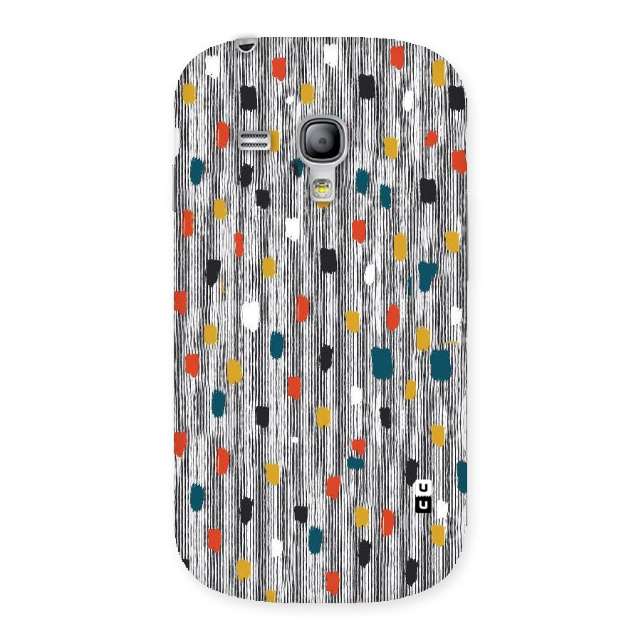 Single Paint Pattern Back Case for Galaxy S3 Mini