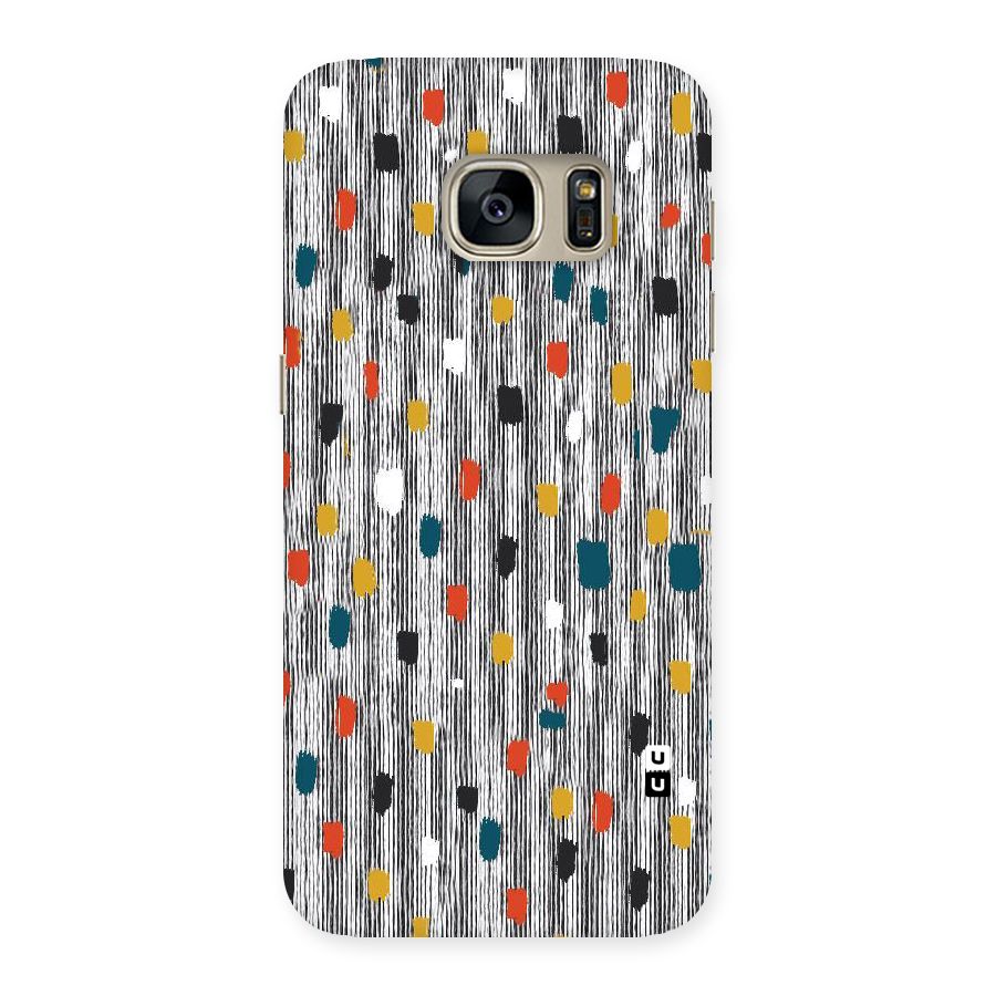 Single Paint Pattern Back Case for Galaxy S7