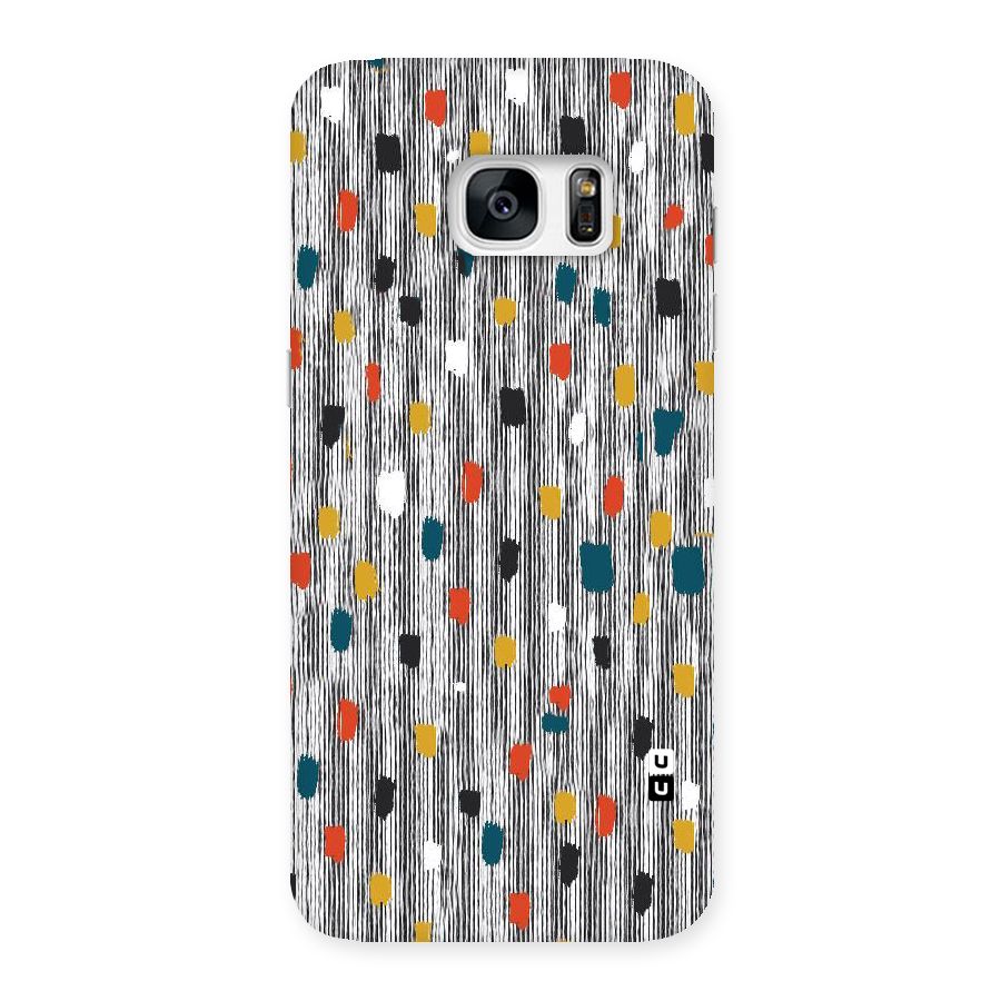 Single Paint Pattern Back Case for Galaxy S7 Edge