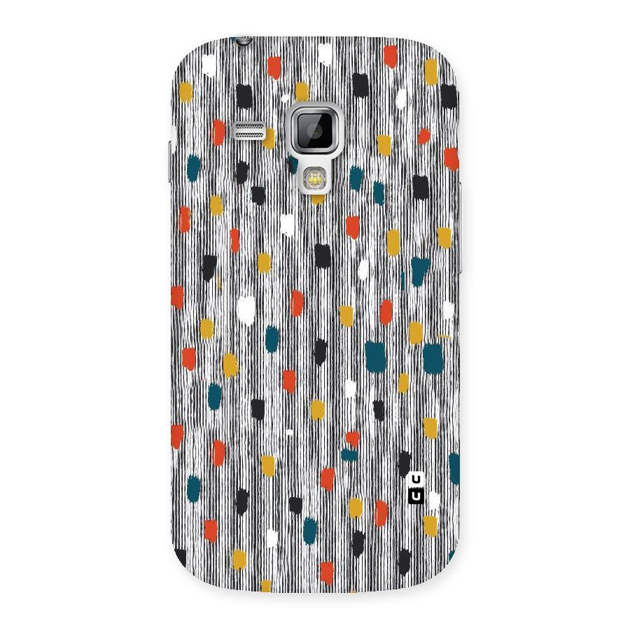 Single Paint Pattern Back Case for Galaxy S Duos